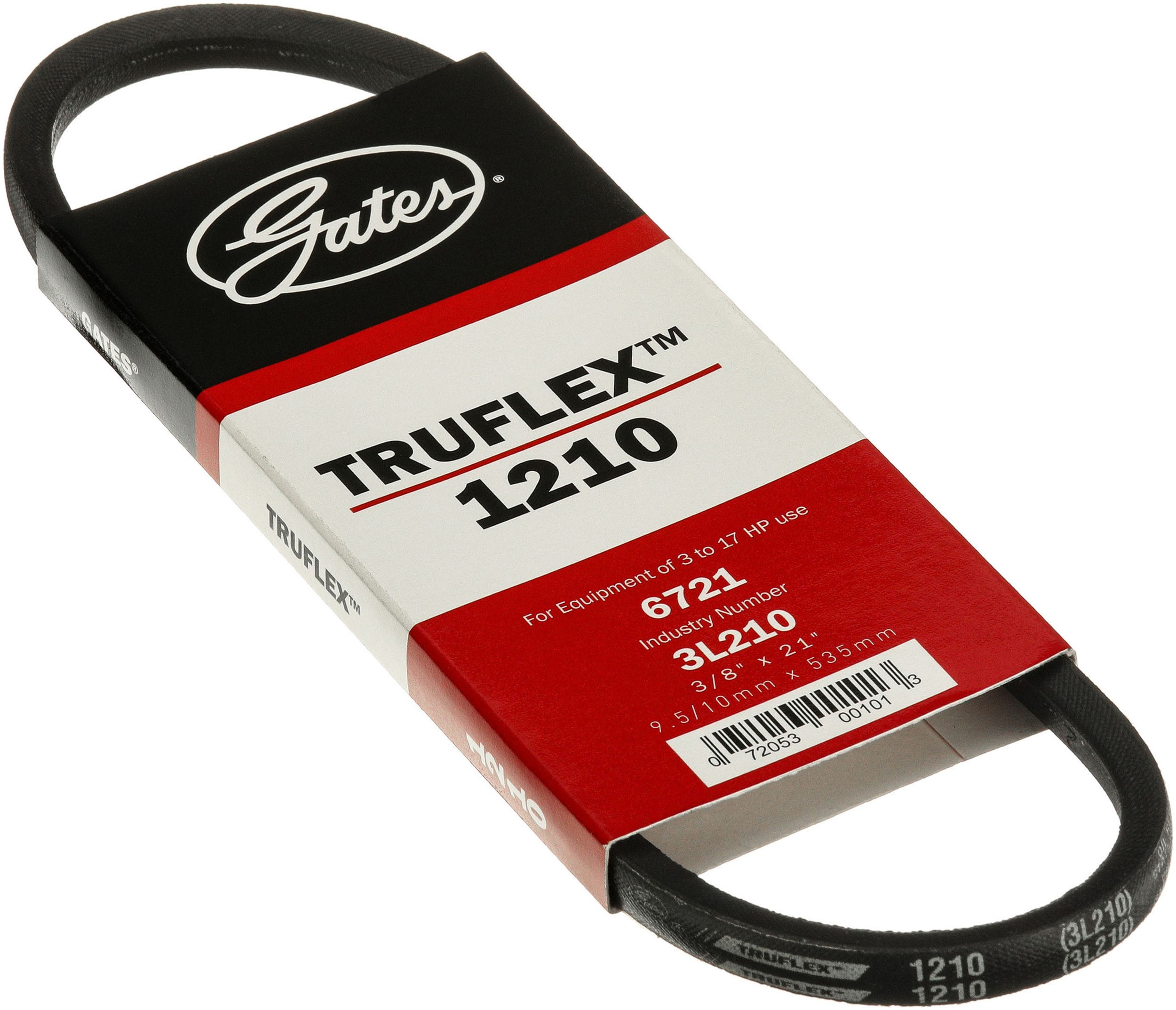 Gates 1210 Truflex FHP Low Horse-Power V-Belt