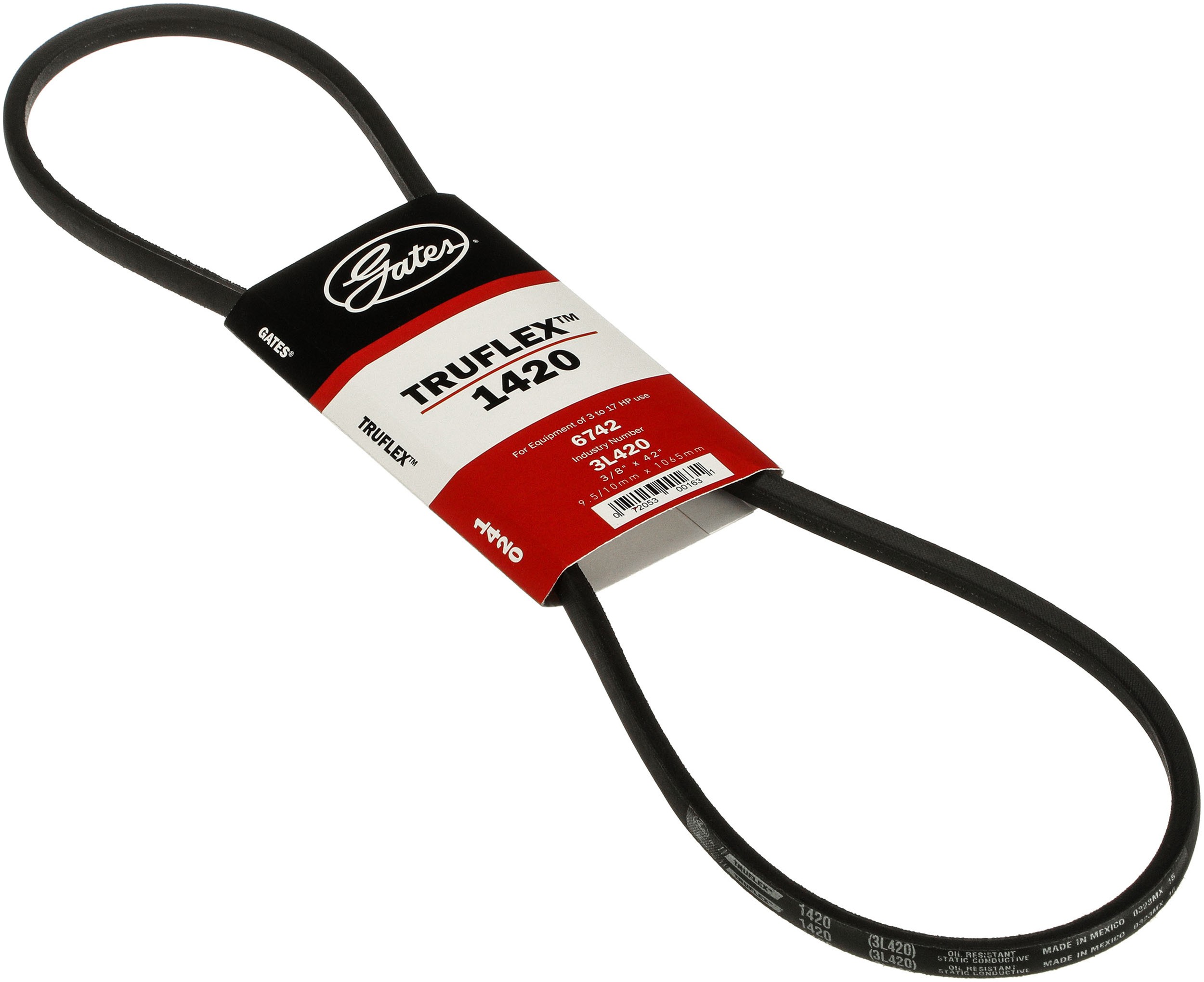 Gates 1420 Truflex FHP Low Horse-Power V-Belt