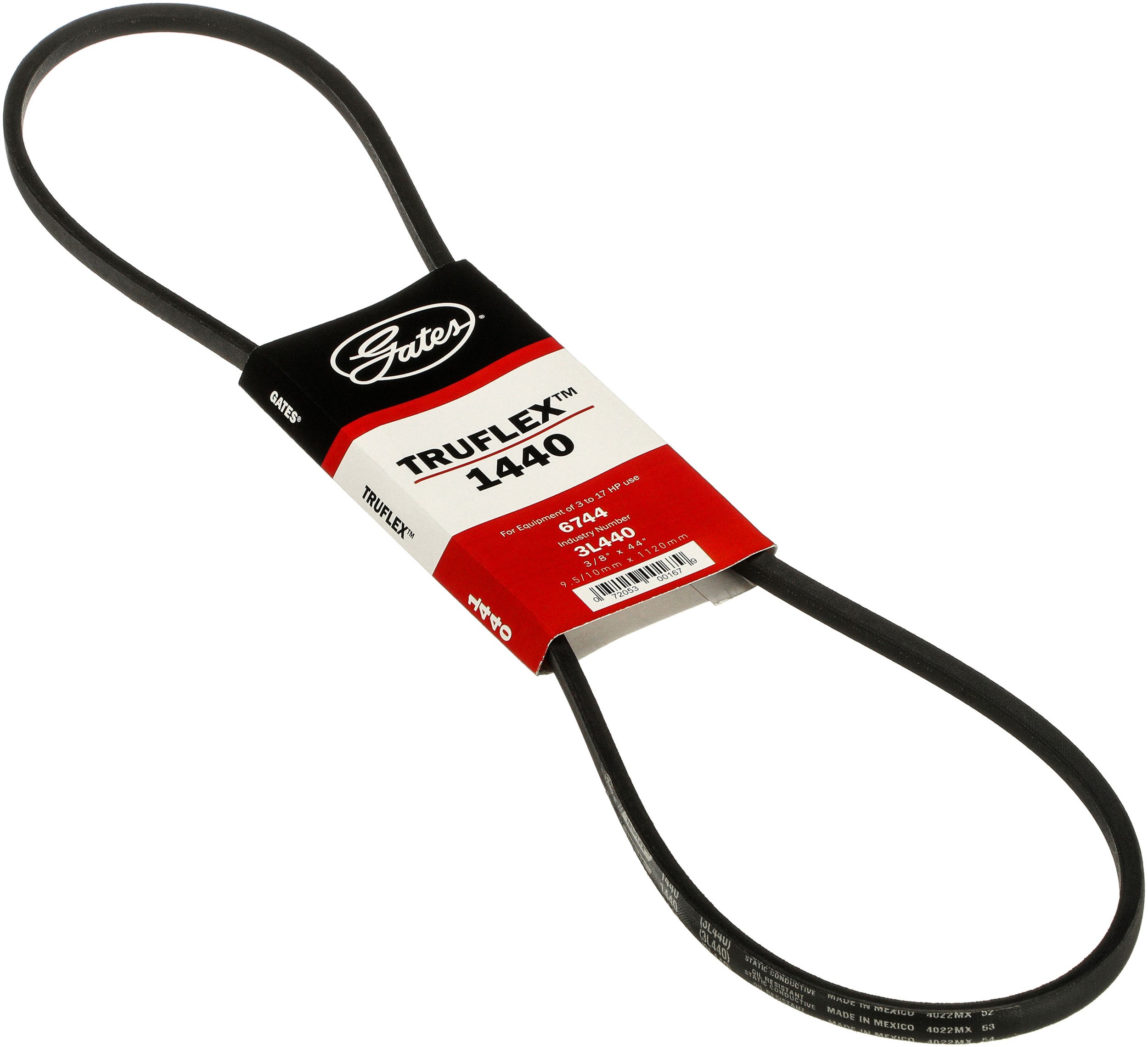 Gates 1440 Truflex FHP Low Horse-Power V-Belt