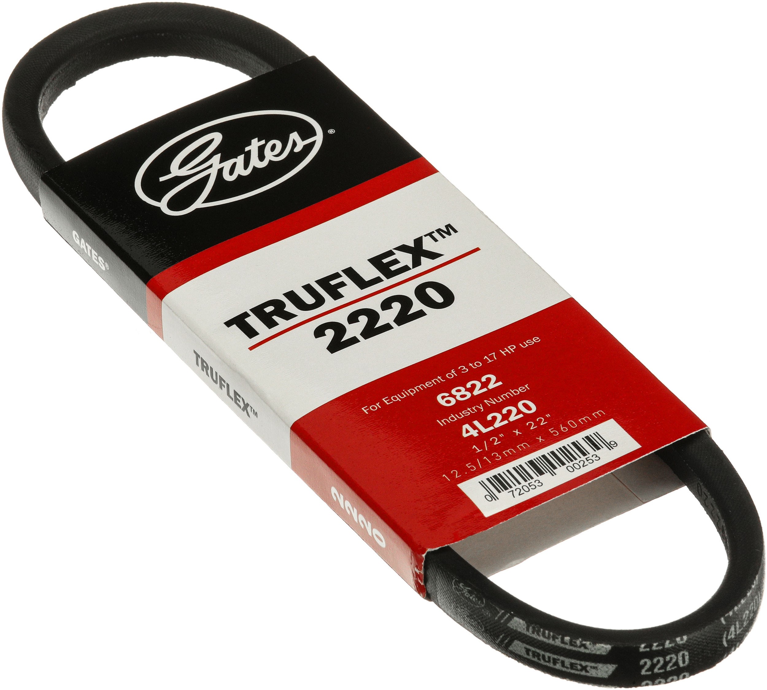 Gates 2220 Truflex FHP Low Horse-Power V-Belt