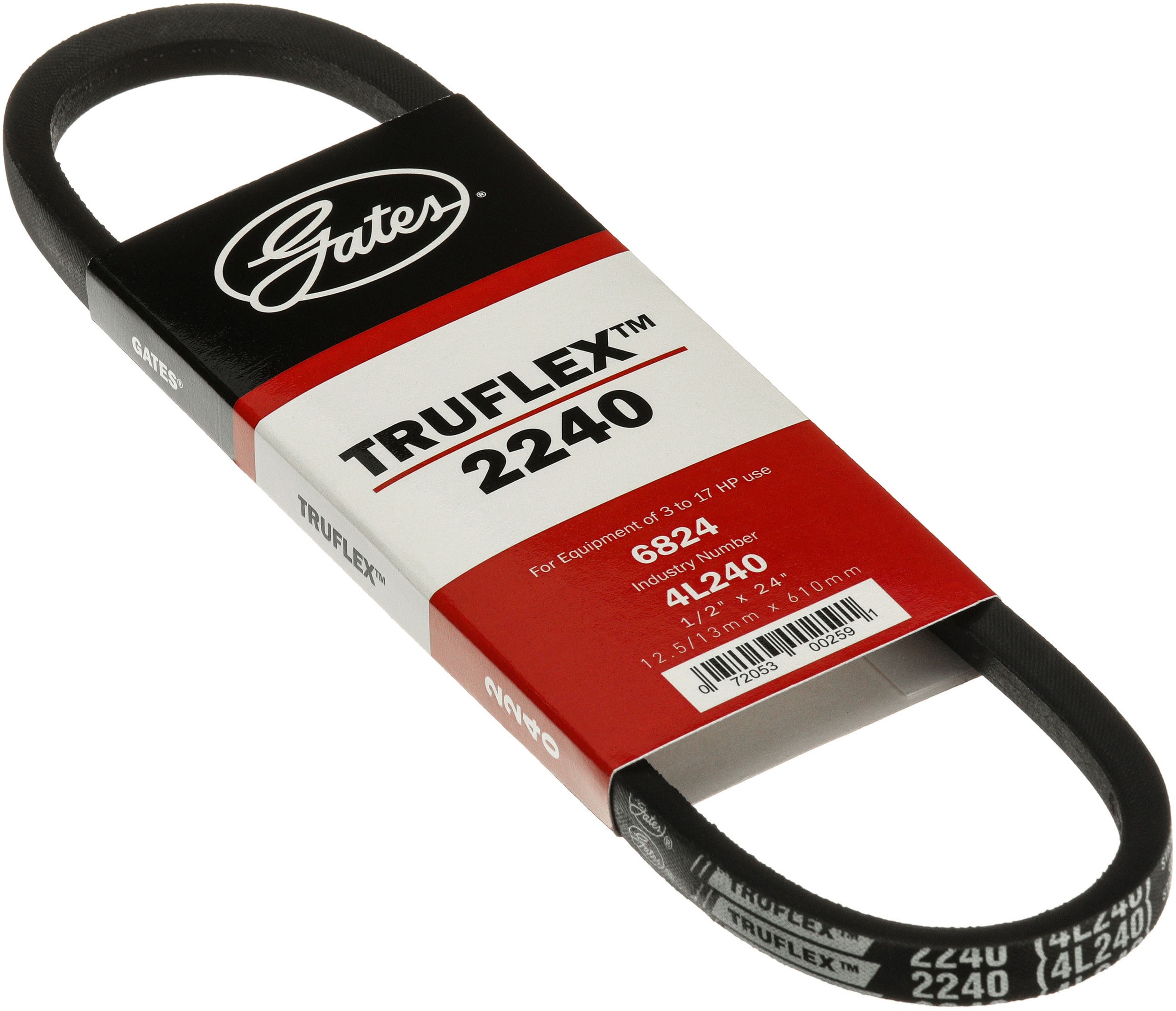 Gates 2240 Truflex FHP Low Horse-Power V-Belt