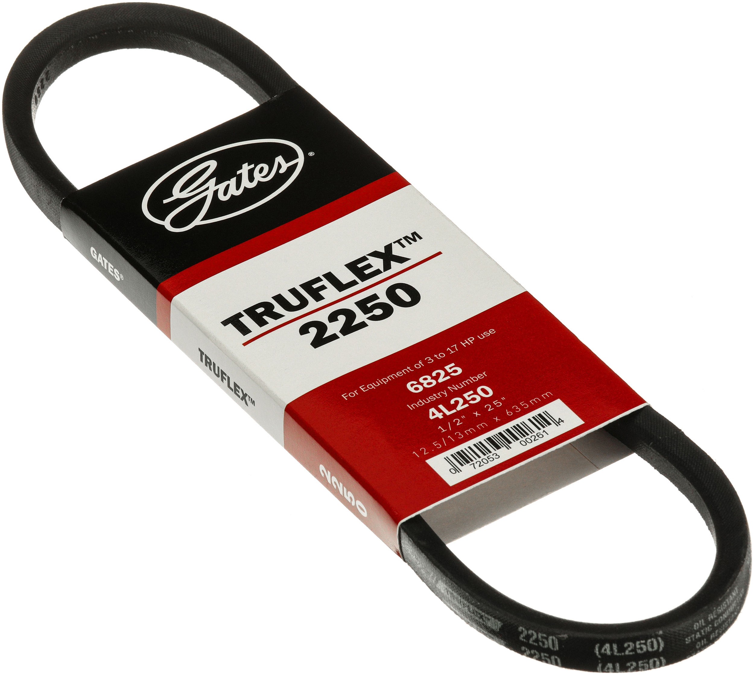 Gates 2250 Truflex FHP Low Horse-Power V-Belt