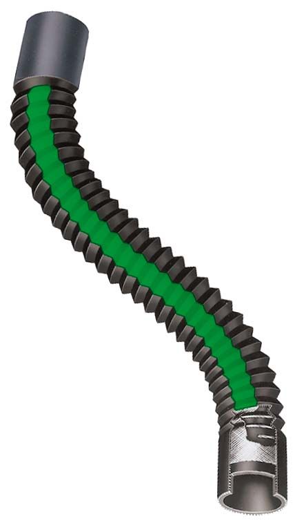 Gates 26535 Green Stripe Heavy-Duty Vulco-Flex Coolant Hose - Image 2