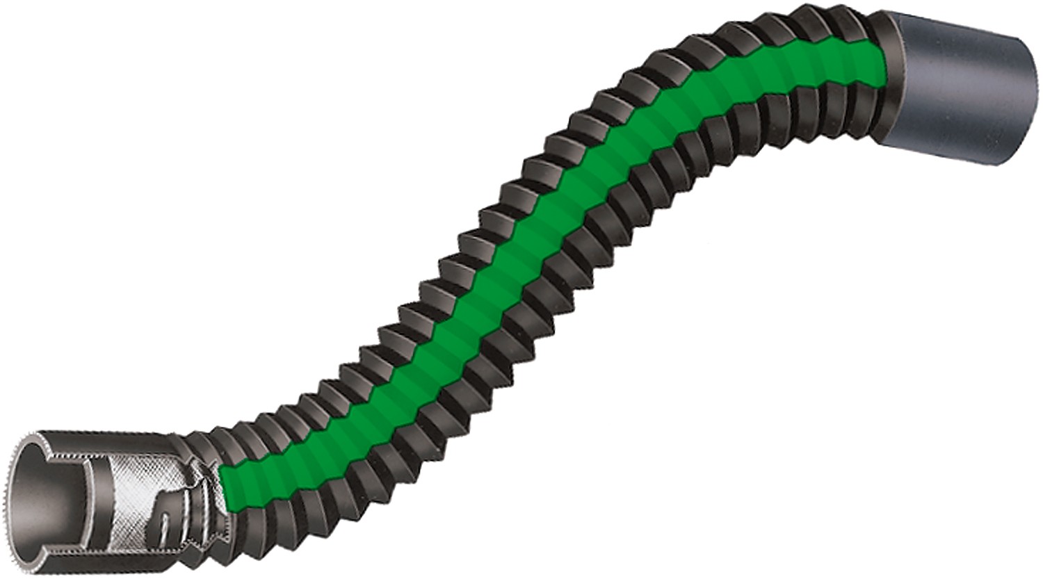 Gates 26535 Green Stripe Heavy-Duty Vulco-Flex Coolant Hose - Image 4