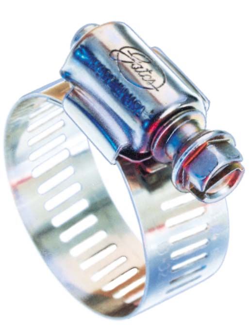 Gates 32516 Green Stripe Marine Stainless Steel Hose Clamp - Image 2
