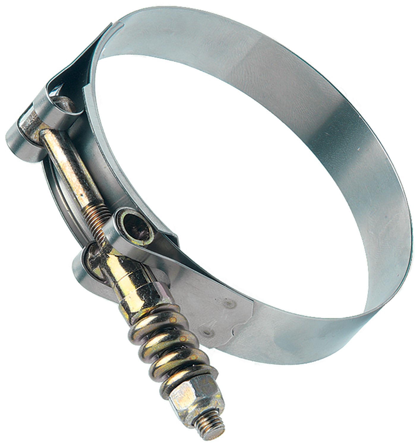 Gates 32861 Green Stripe Heavy-Duty Spring-Loaded T-Bolt Hose Clamp