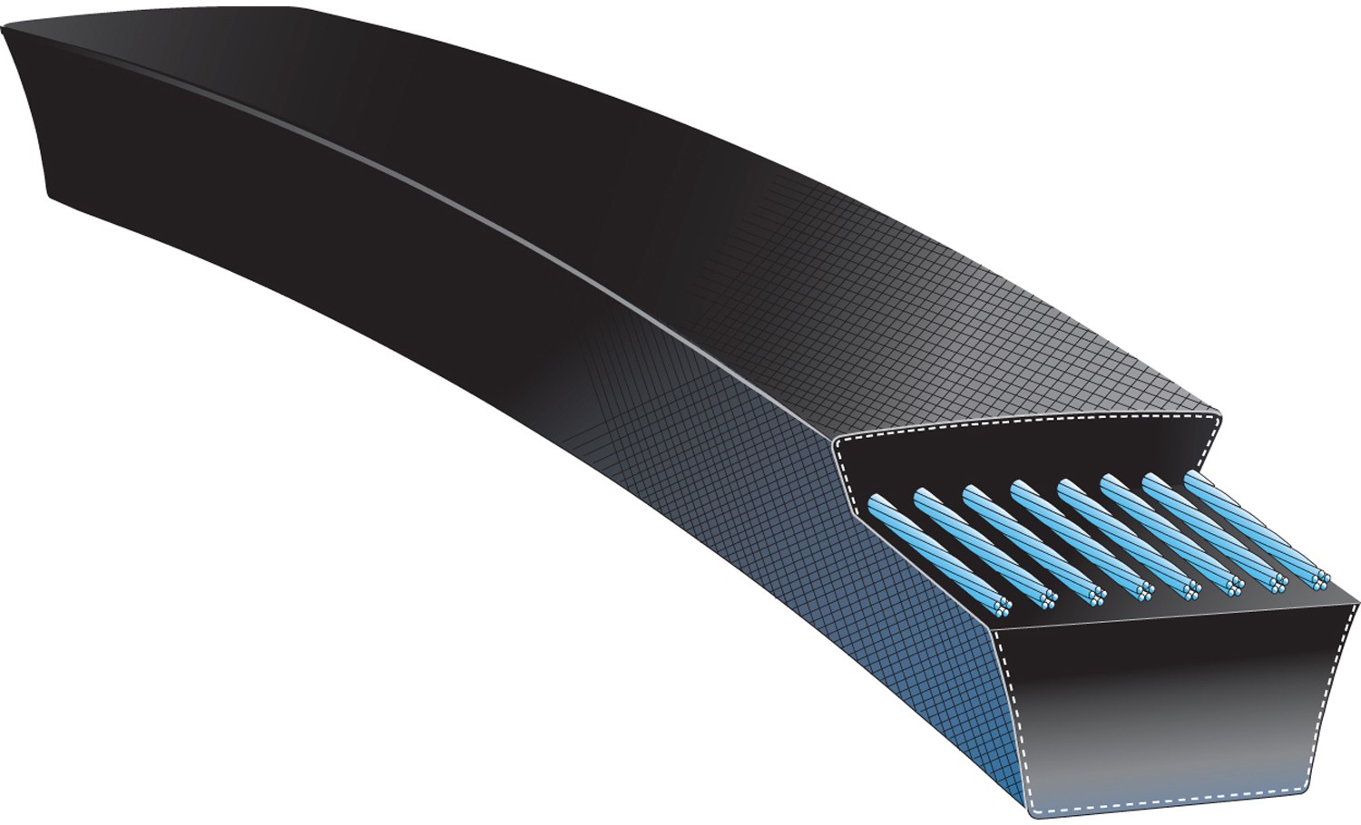 Gates 3500 Truflex FHP Low Horse-Power V-Belt - Image 2