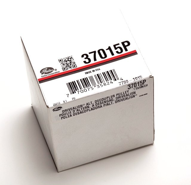 Gates 37015P DriveAlign Overrunning Alternator Decoupler Pulley (ADP)
