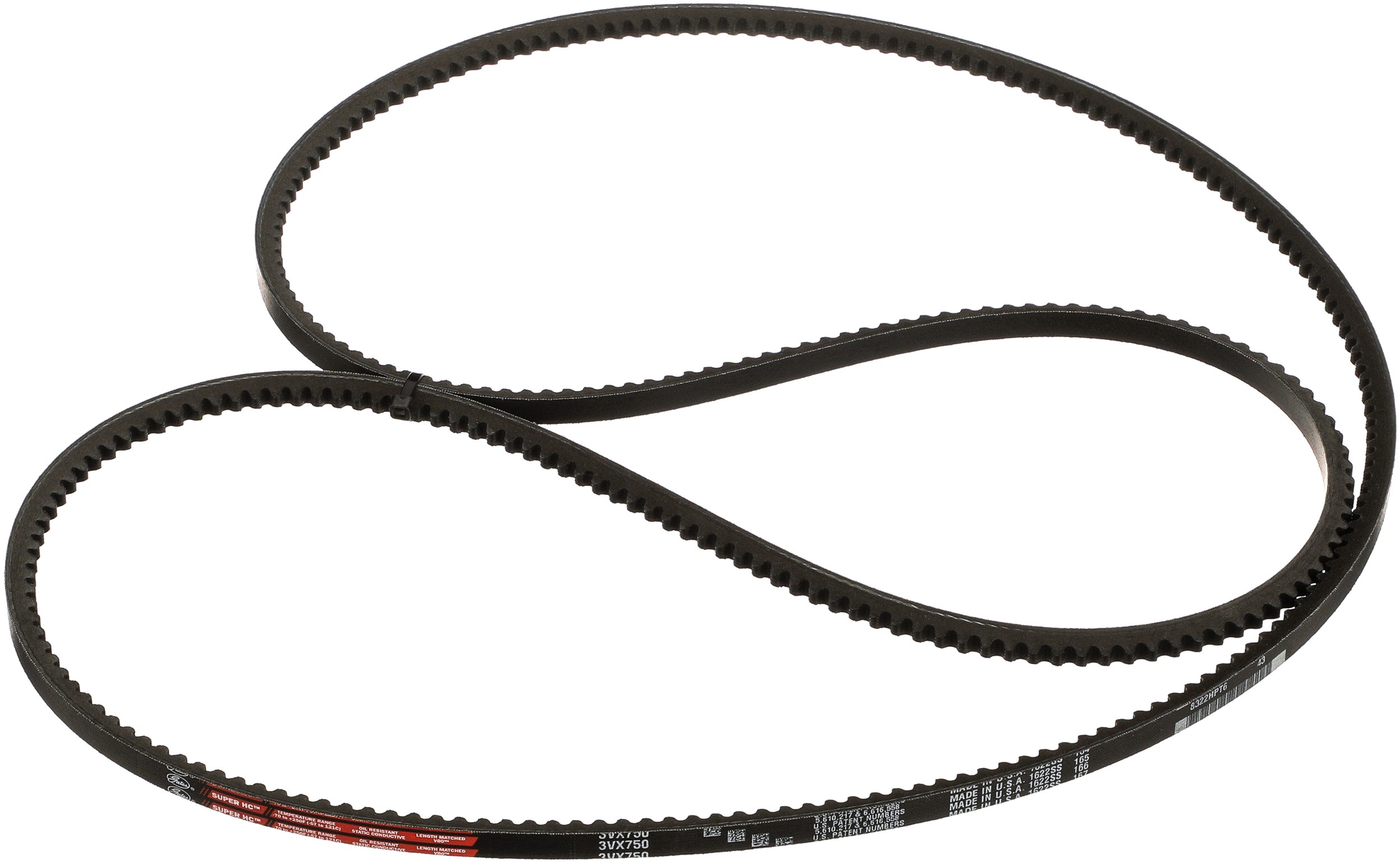 Gates 3VX750 Super HC Narrow Section Molded Notch V-Belt - Image 3
