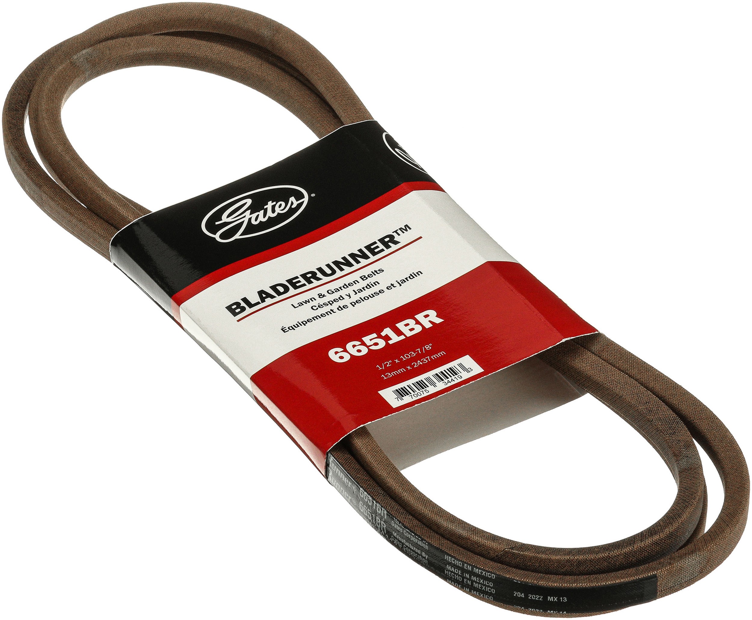 Gates 6651BR BladeRunner Lawn and Garden Belt