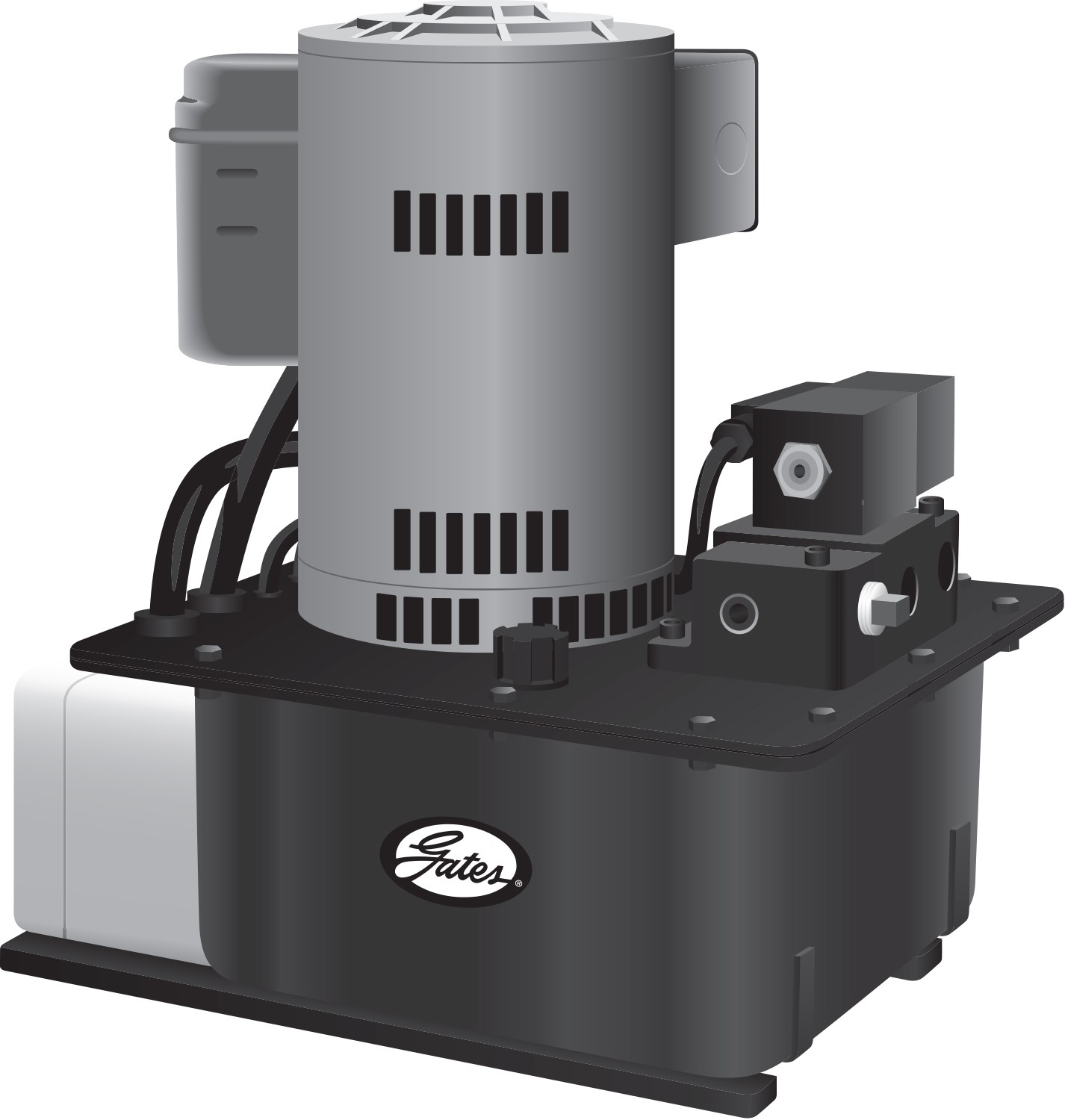 Gates 77442 1 1/2 H.P. 115V AC Pump for MobileCrimp 4-20 Crimper - Image 2