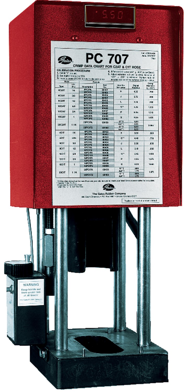 Gates 77700 Power Crimp 707 Crimper (115V) w/o Dies - Image 3