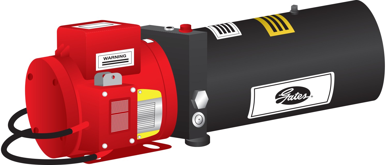 Gates 77810 115V, 1 H.P., 60 Cycle Pump for Power Crimp 707 Crimper - Image 2