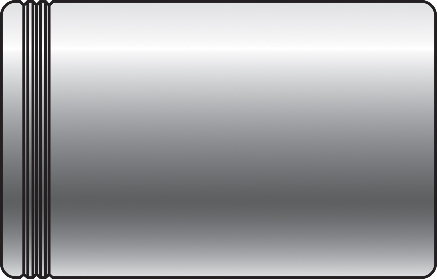 Gates 80482 One Non-Skive Ferrule (Steel) - PC1FS Series (Power Crimp) - Image 3