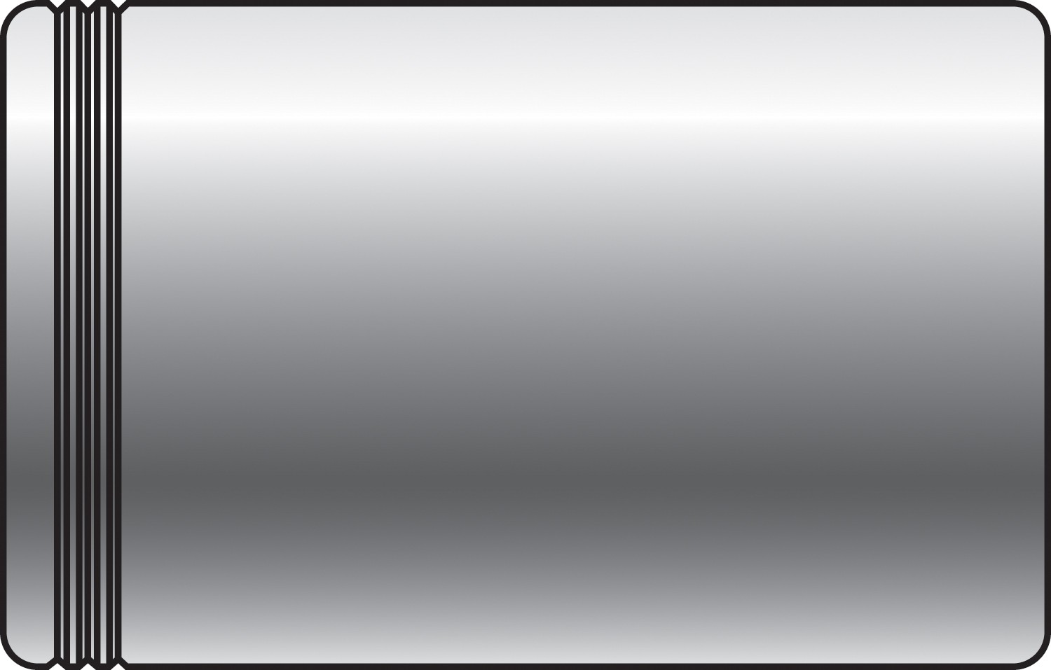 Gates 80485 One Non-Skive Ferrule (Steel) - PC1FS Series (Power Crimp) - Image 3