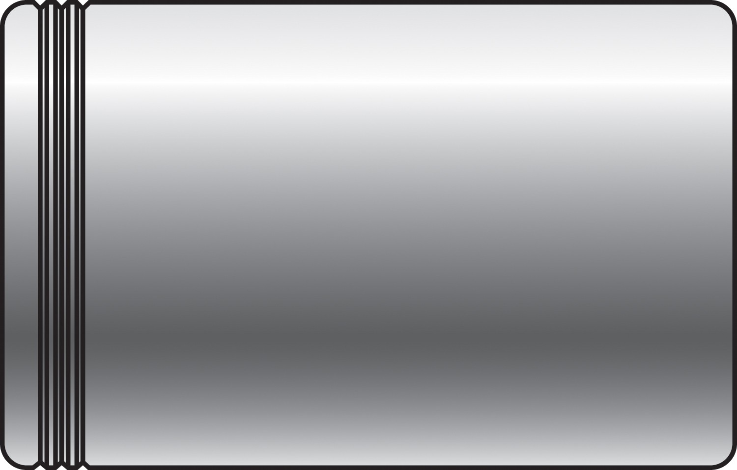 Gates 80487 One Non-Skive Ferrule (Steel) - PC1FS Series (Power Crimp) - Image 3