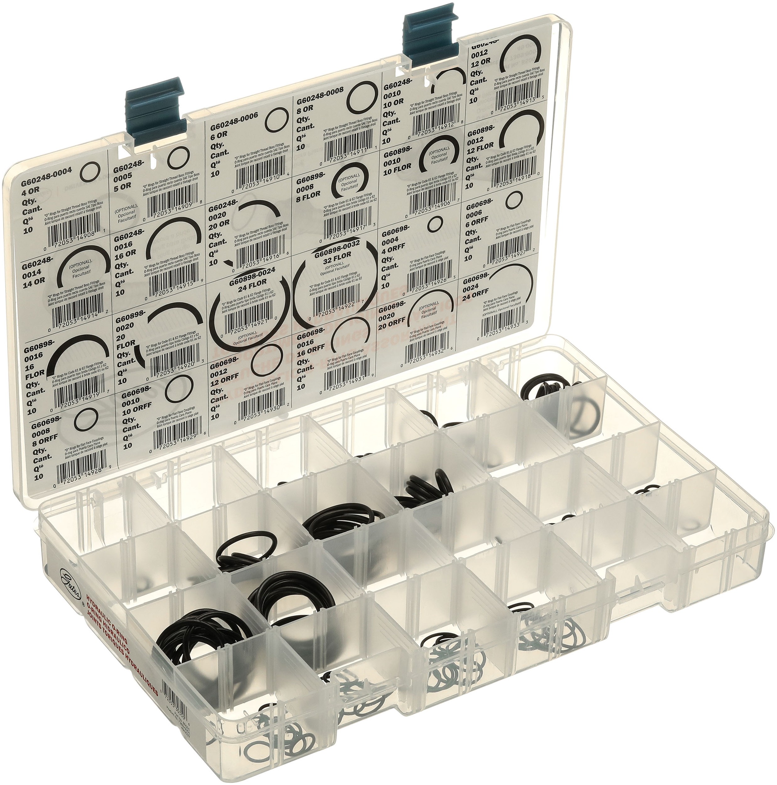 Gates 85001 O-Ring (OR,FLOR,ORFF) Assortment Kit