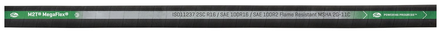 Gates 85603 M2T MegaFlex 2-Wire Braid Hose - SAE 100R16