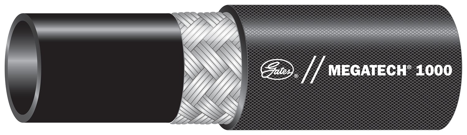Gates 85980 MegaTech 1000 High-Temp Oil-Air Return Hose