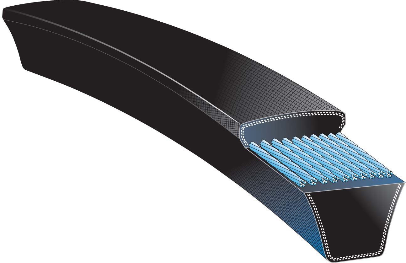 Gates 8V2120 Super HC Narrow Section Wrapped V-Belt - Image 2