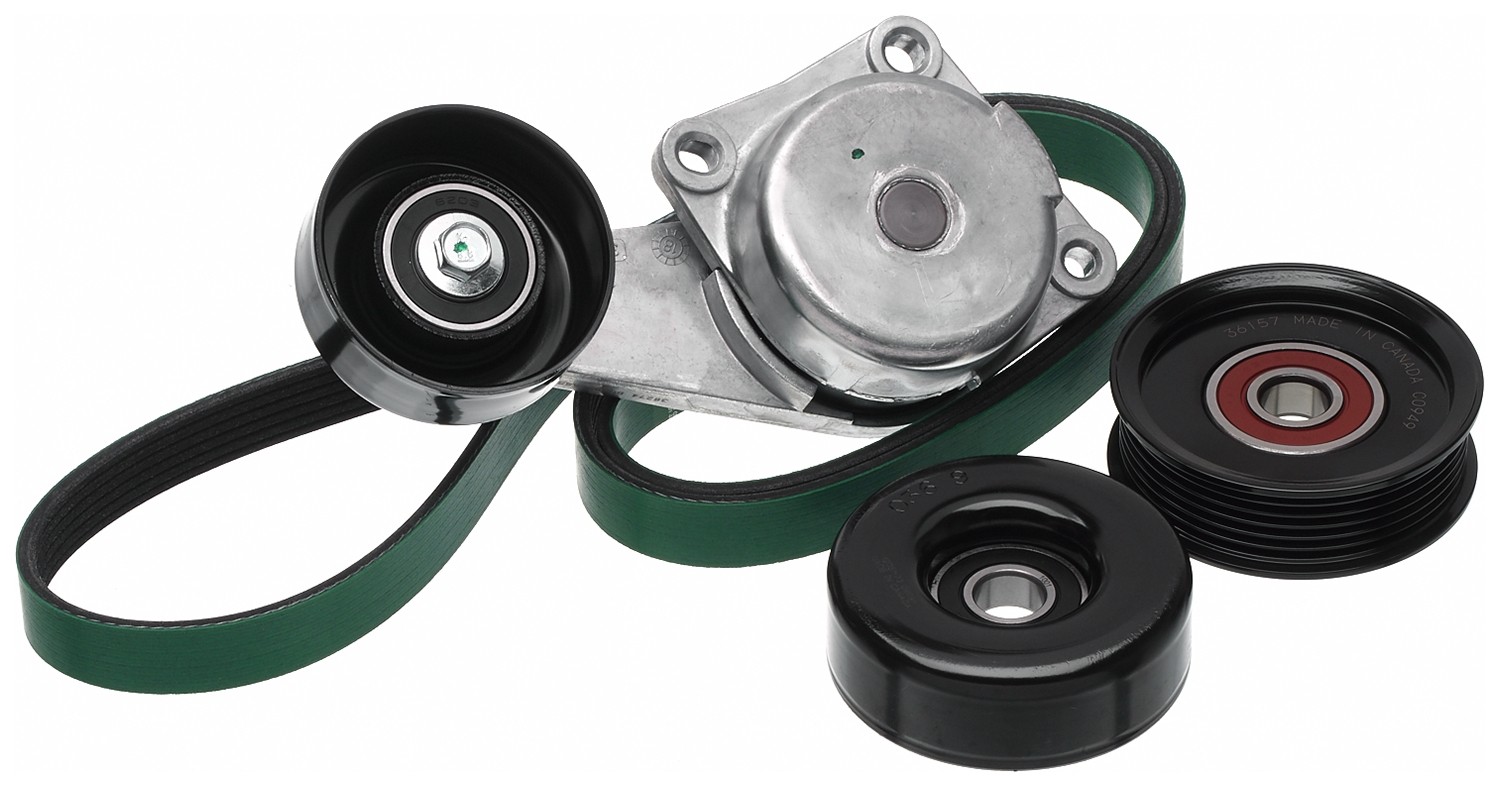 Gates 90K-38274F FleetRunner Heavy-Duty Serpentine Belt Drive Component Kit