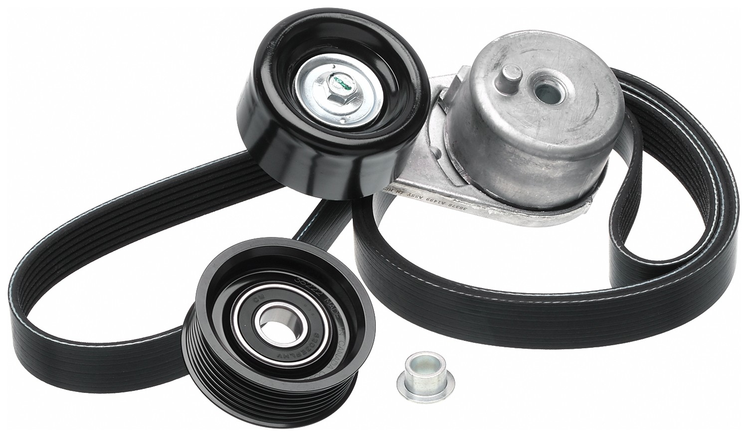 Gates 90K38378A Complete Serpentine Belt Drive Component Kit