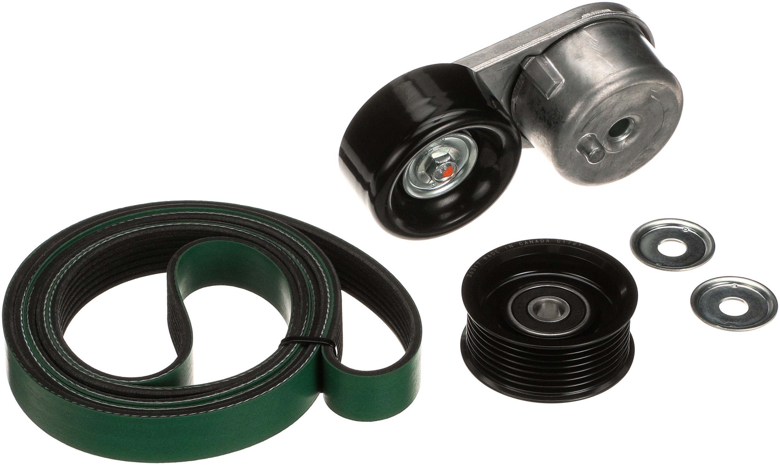 Gates 90K-38378D FleetRunner Heavy-Duty Serpentine Belt Drive Component Kit