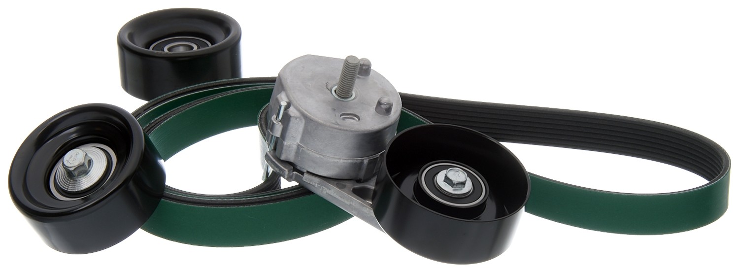 Gates 90K39051 FleetRunner Heavy-Duty Serpentine Belt Drive Component Kit