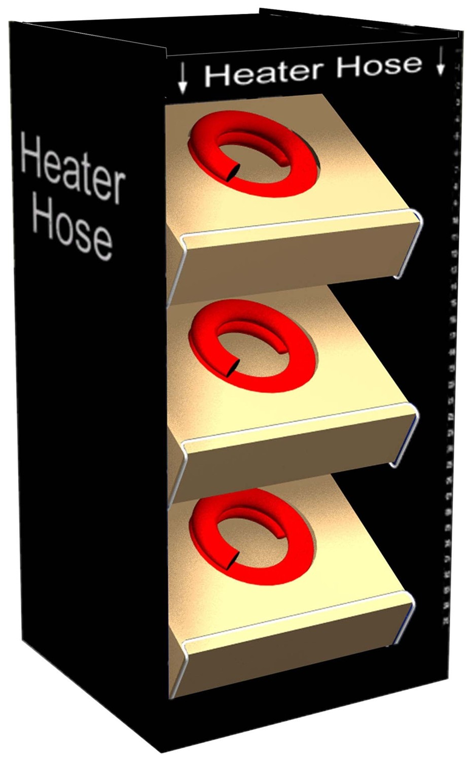 Gates 91160 Heater Hose Merchandiser (Bottom Section Display only)