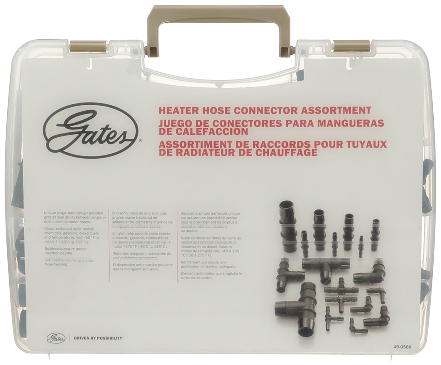 Gates 91175 Heater Hose Connector Assortment - Image 3