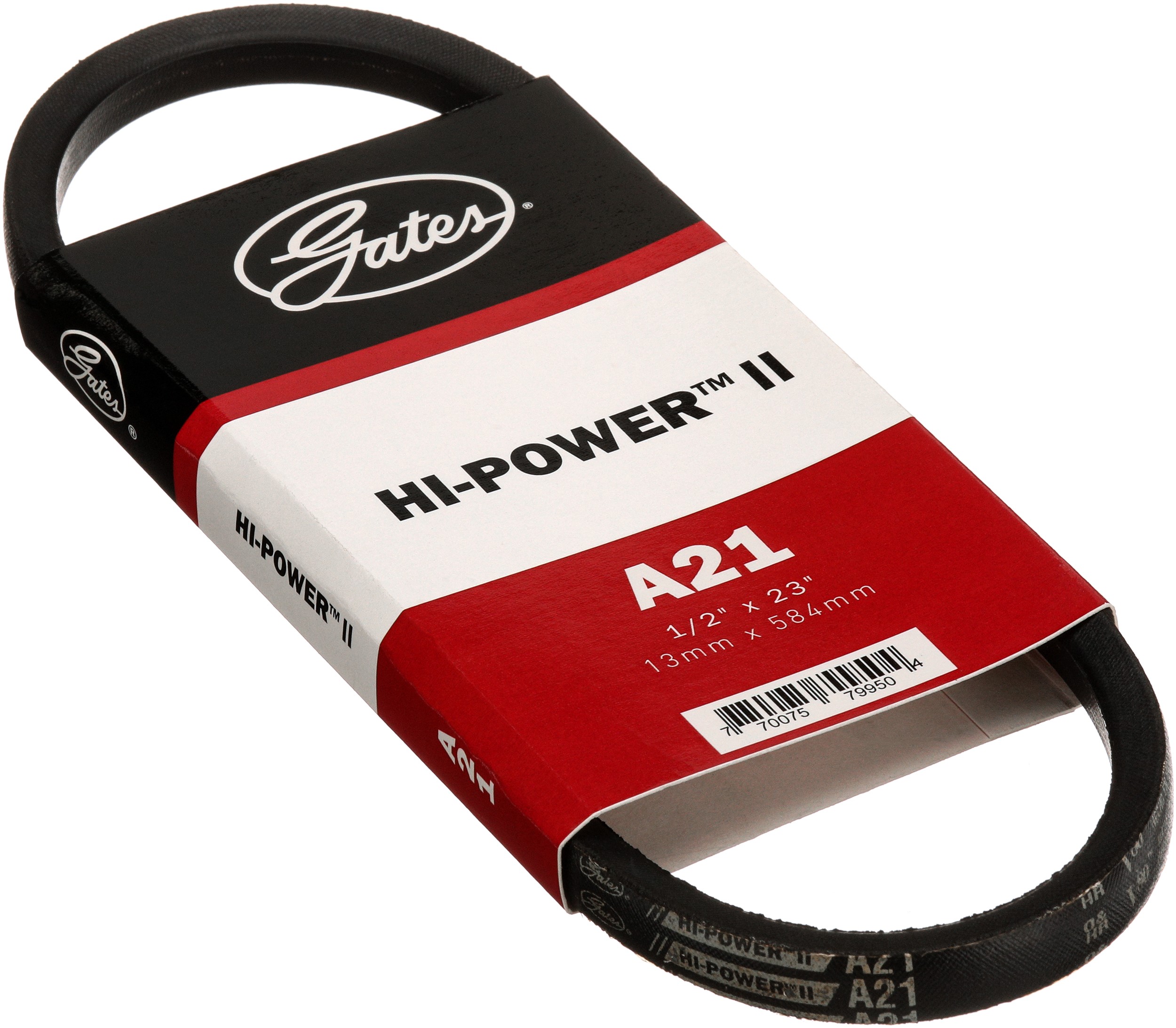 Gates A21 Hi-Power II Classical Section Wrapped V-Belt