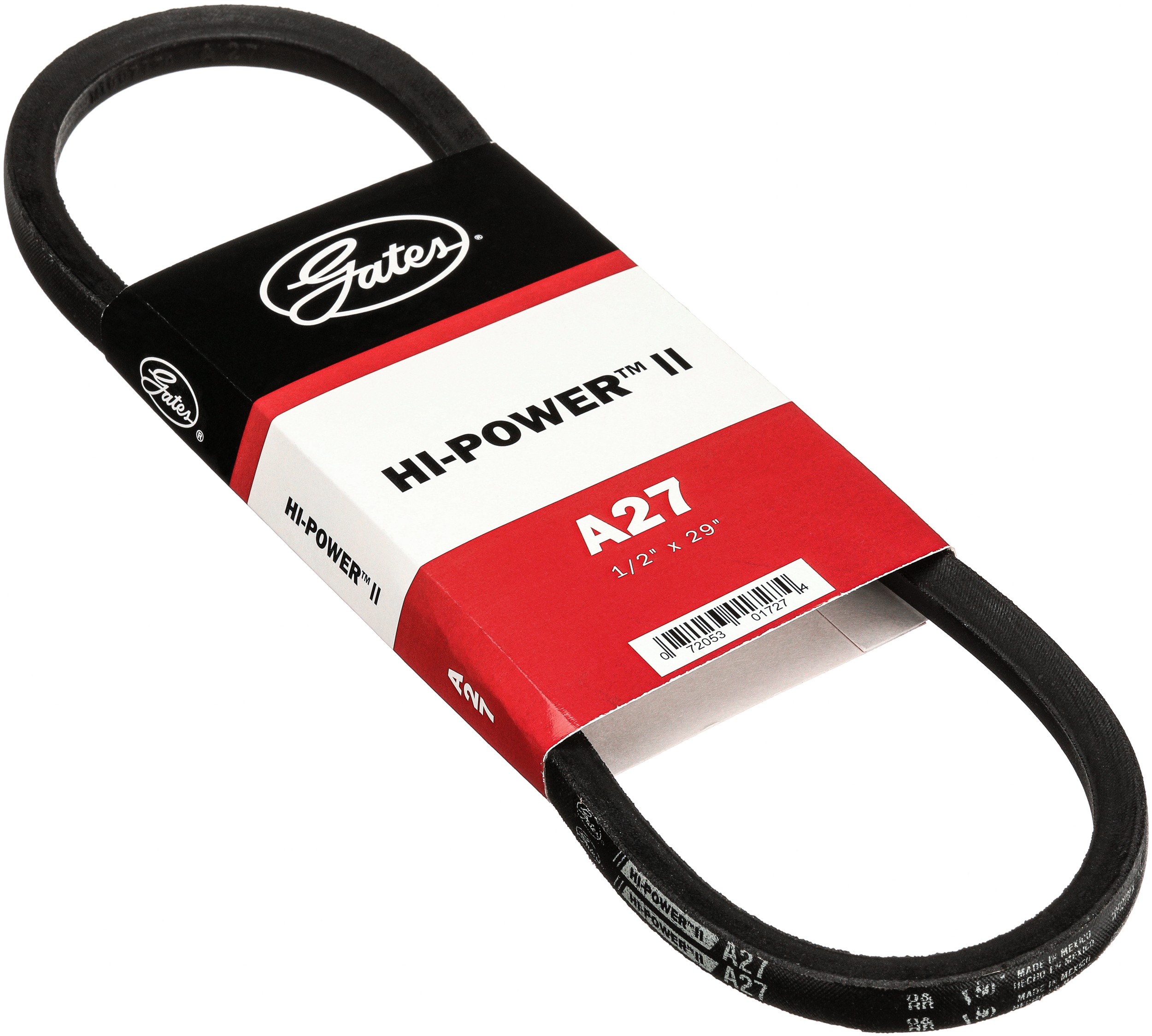 Gates A27 Hi-Power II Classical Section Wrapped V-Belt