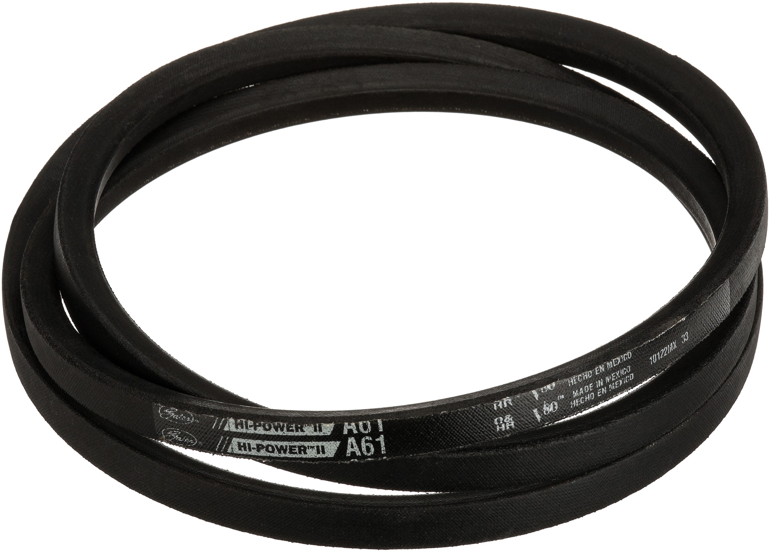 Gates A61 Hi-Power II Classical Section Wrapped V-Belt - Image 4