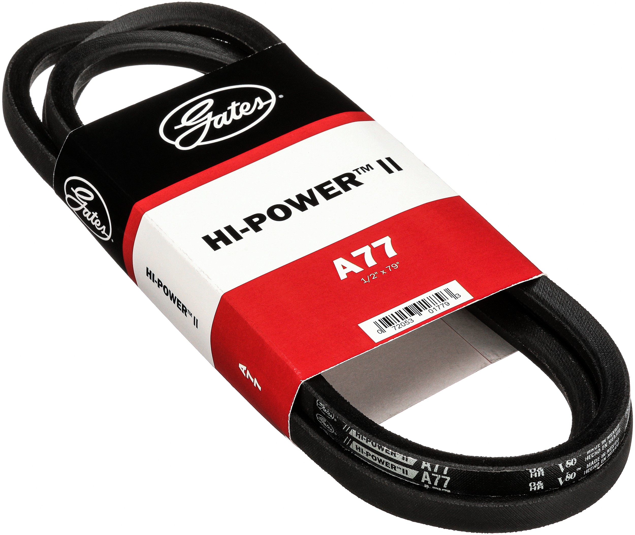 Gates A77 Hi-Power II Classical Section Wrapped V-Belt