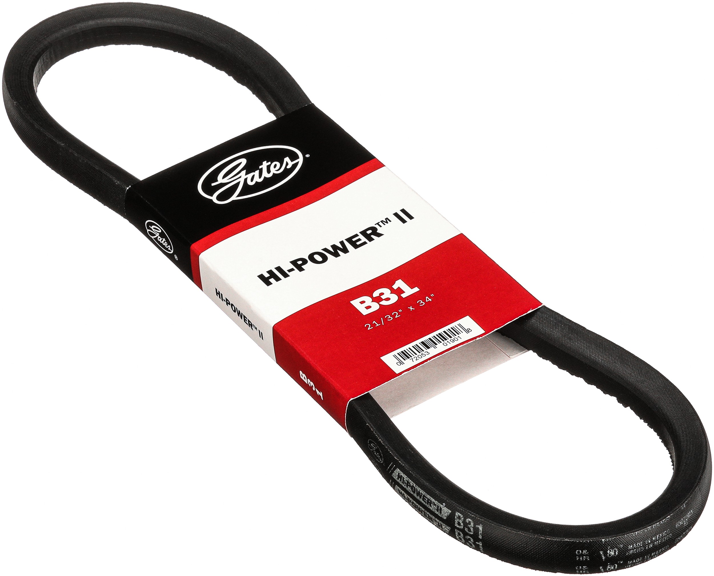Gates B31 Hi-Power II Classical Section Wrapped V-Belt