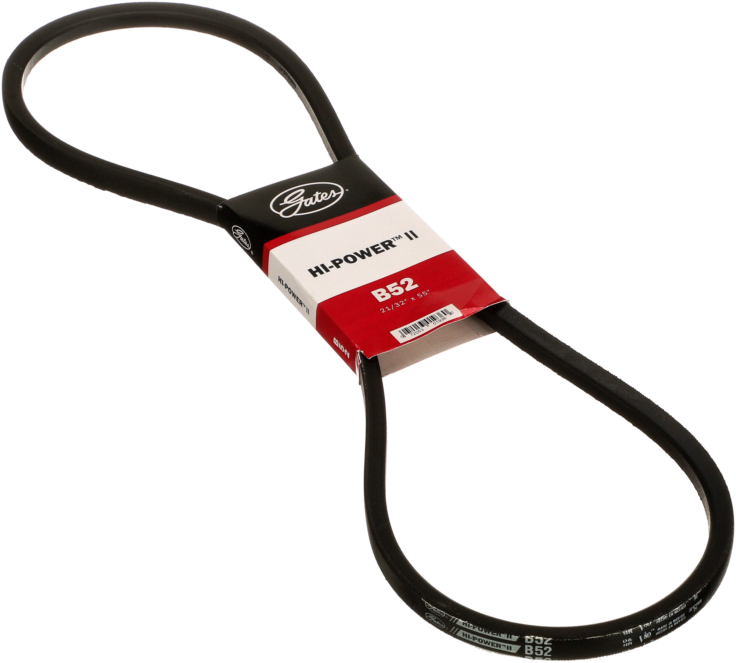 Gates B52 Hi-Power II Classical Section Wrapped V-Belt