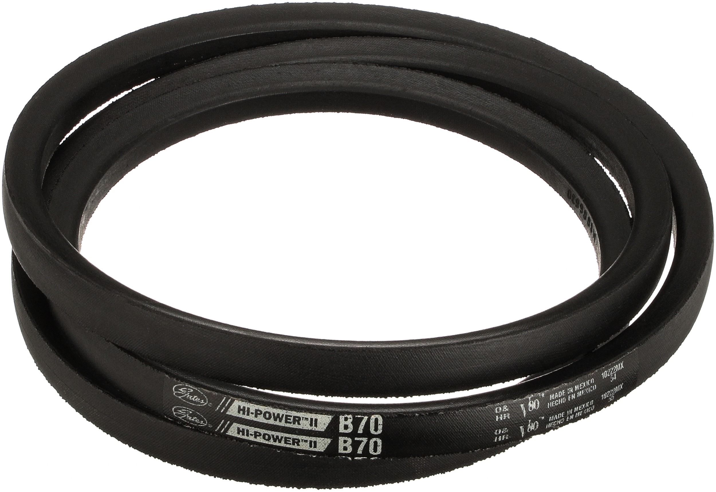 Gates B70 Hi-Power II Classical Section Wrapped V-Belt - Image 4