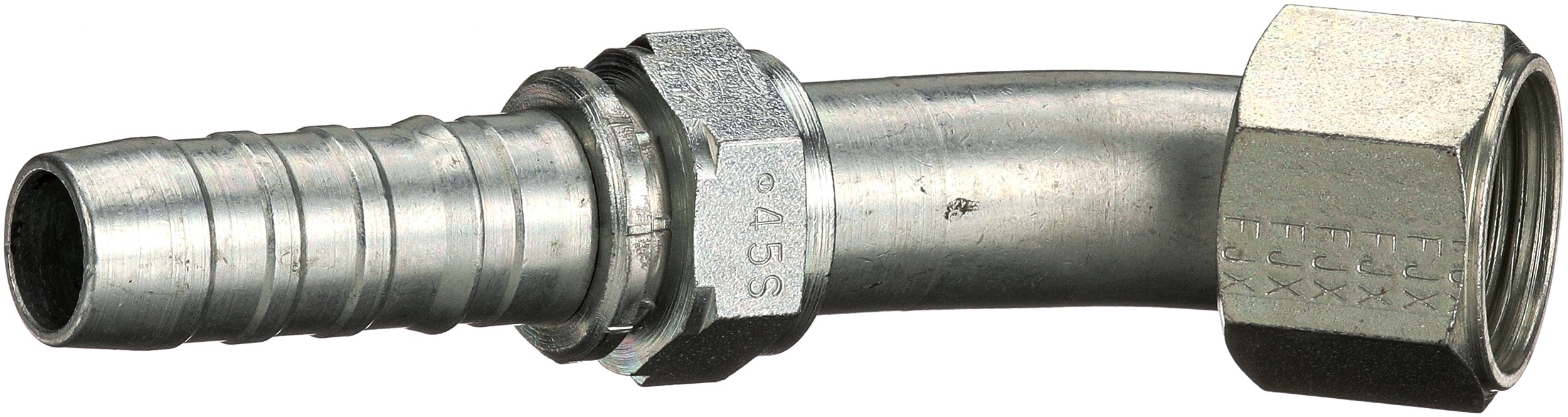 Gates G201741616 Female JIC 37 Flare Swivel - 45 Bent Tube (GlobalSpiral)