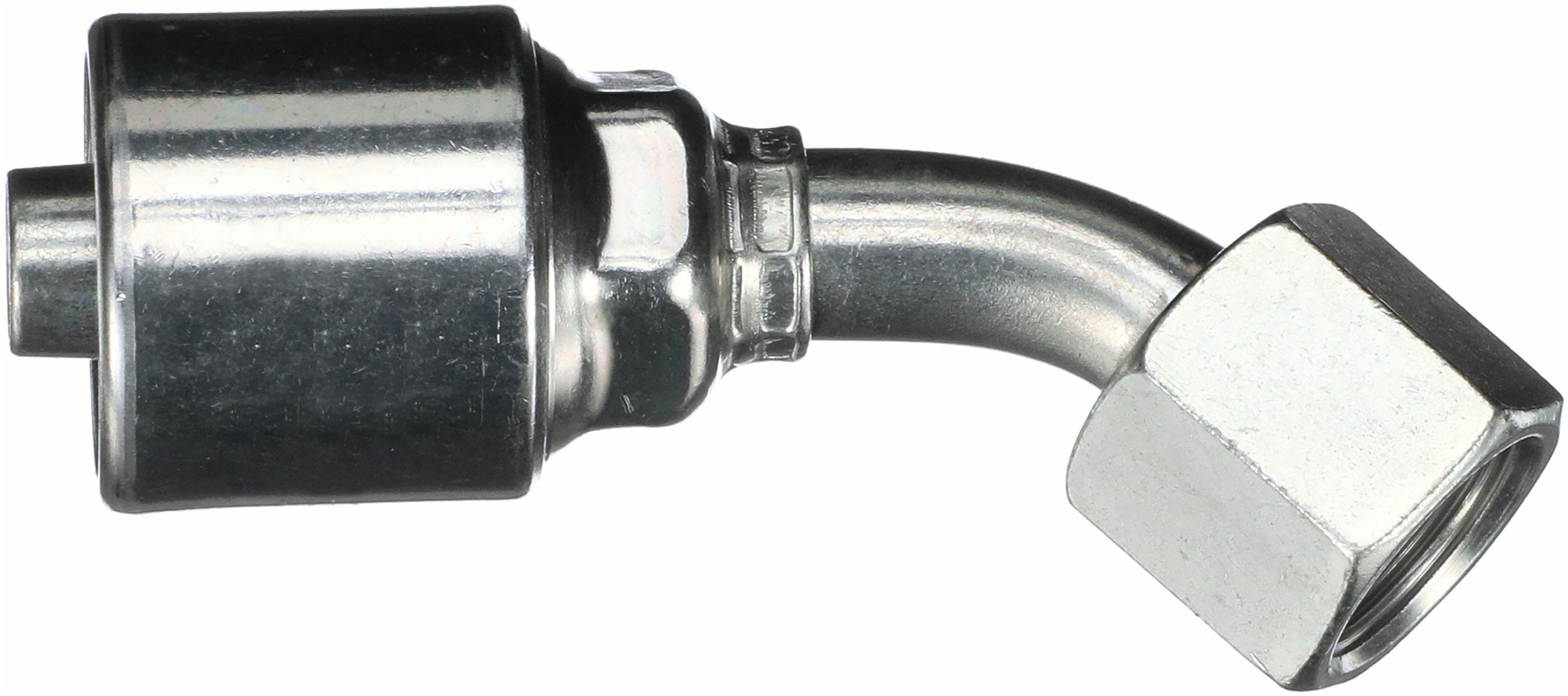 Gates G251751216 Female JIC 37 Flare Swivel - 45 Bent Tube (MegaCrimp) - Image 2
