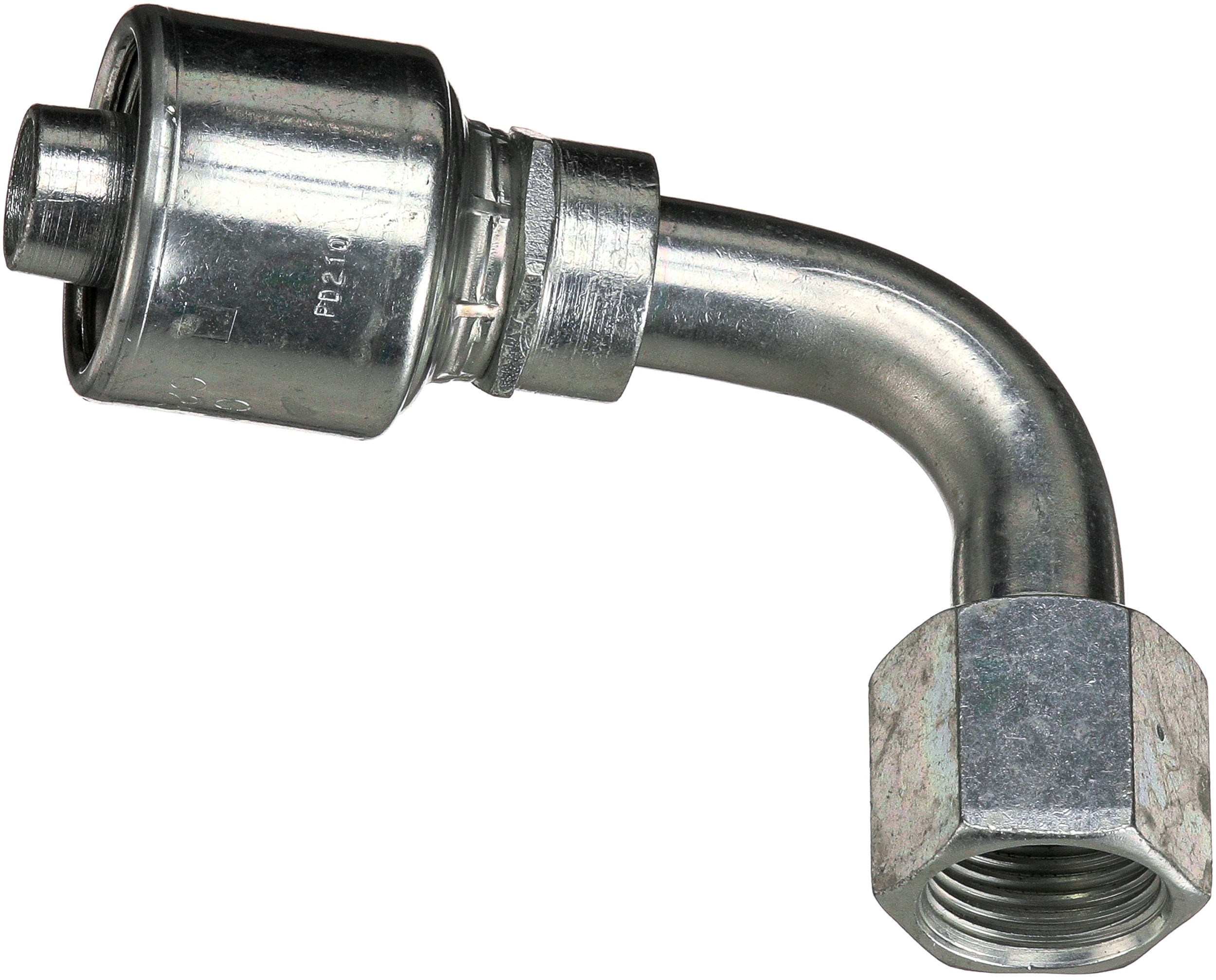 Gates G251801212 Female JIC 37 Flare Swivel - 90 Bent Tube (MegaCrimp) - Image 2