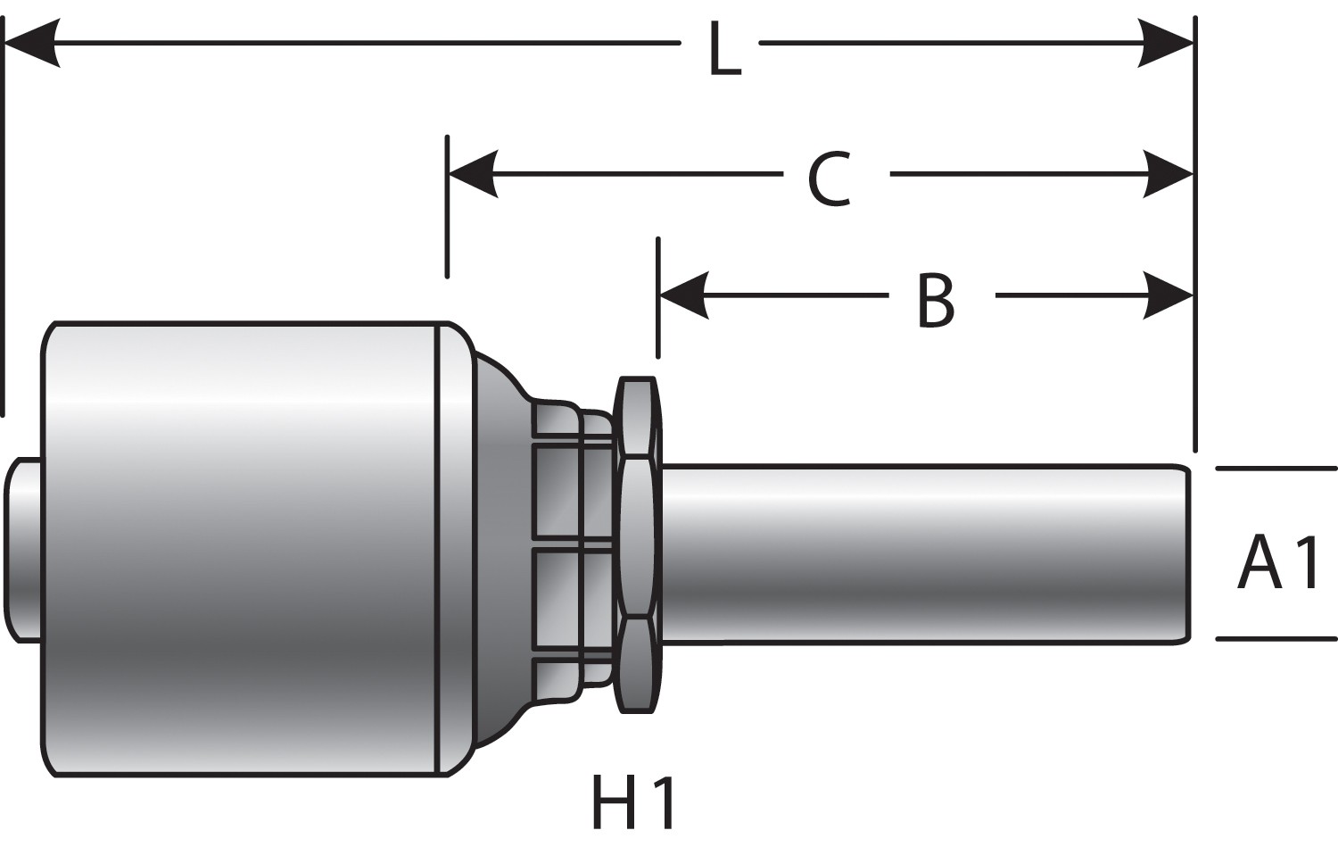 Gates G255200606 North American Stand Pipe (MegaCrimp)