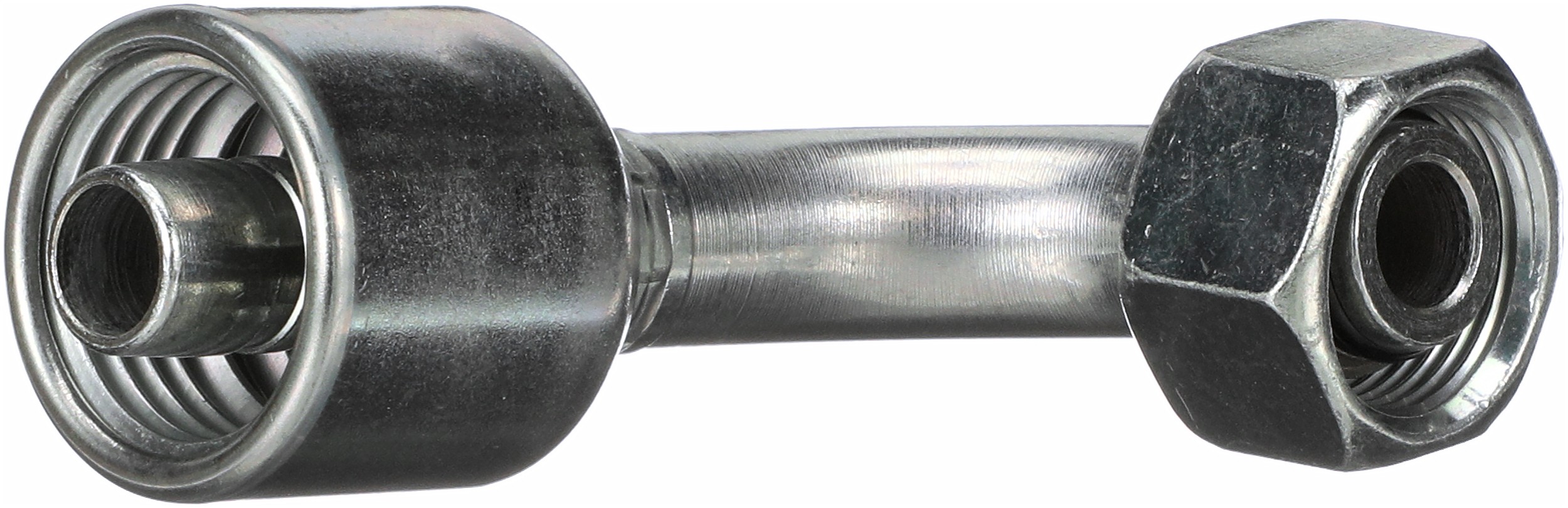 Gates G256550815 Female DIN 24 Cone Swivel - Light Series with O-Ring - 90 Bent Tube (MegaCrimp)
