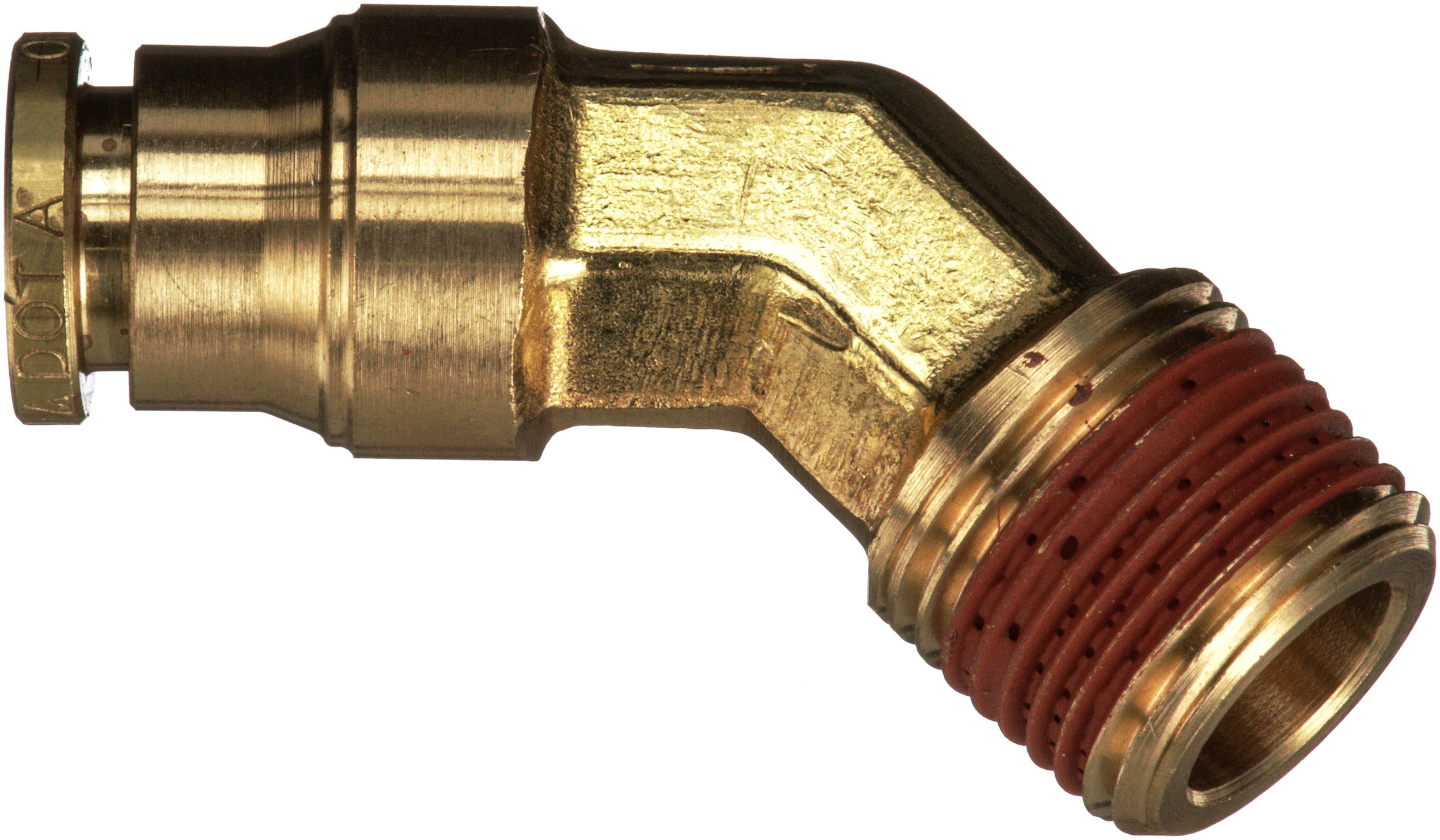 Gates G311021006 Air Brake to Male Pipe - 45 (SureLok)