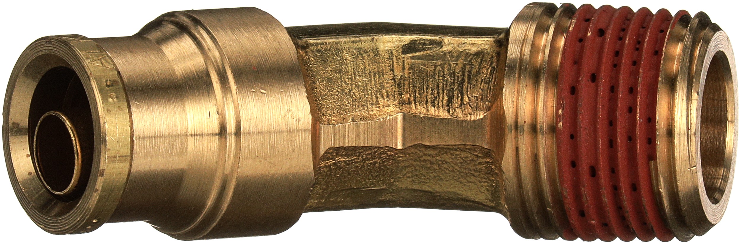Gates G31102-1008 Air Brake to Male Pipe - 45 (SureLok)