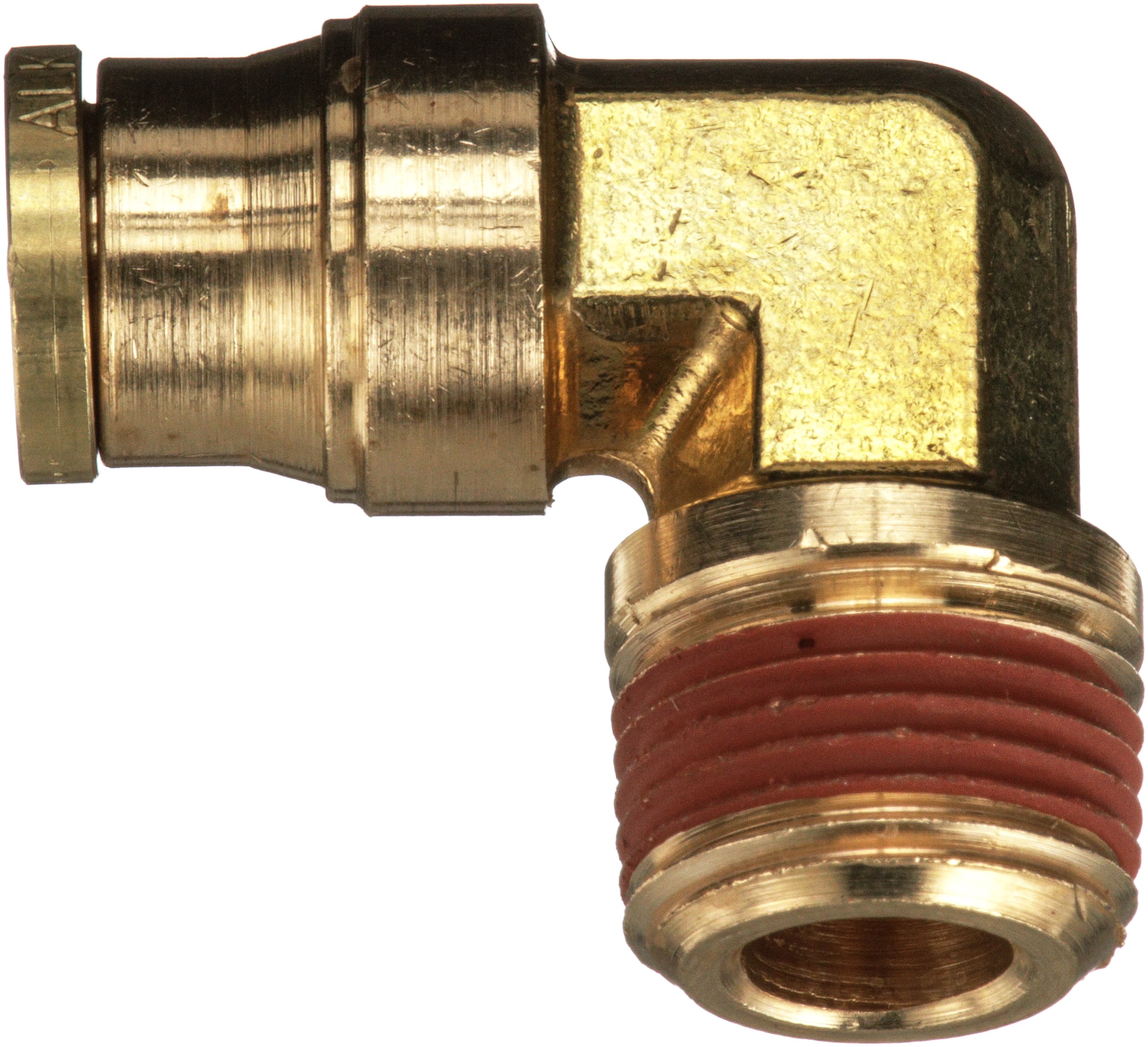 Gates G31104-0602 Air Brake to Male Pipe - 90 (SureLok)