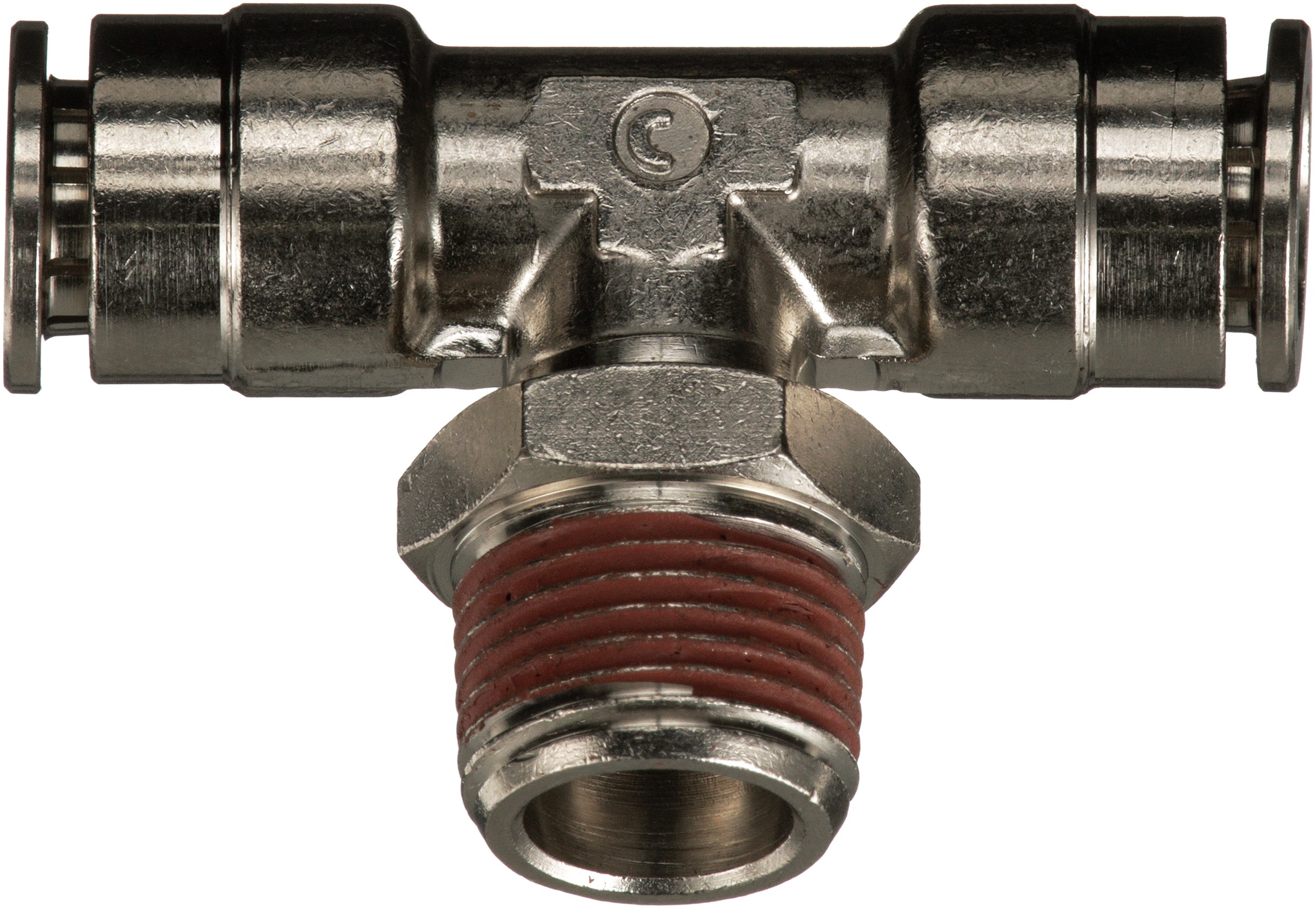 Gates G311420404 Air Brake Branch Tee to Male Pipe Swivel (SureLok) - Image 2
