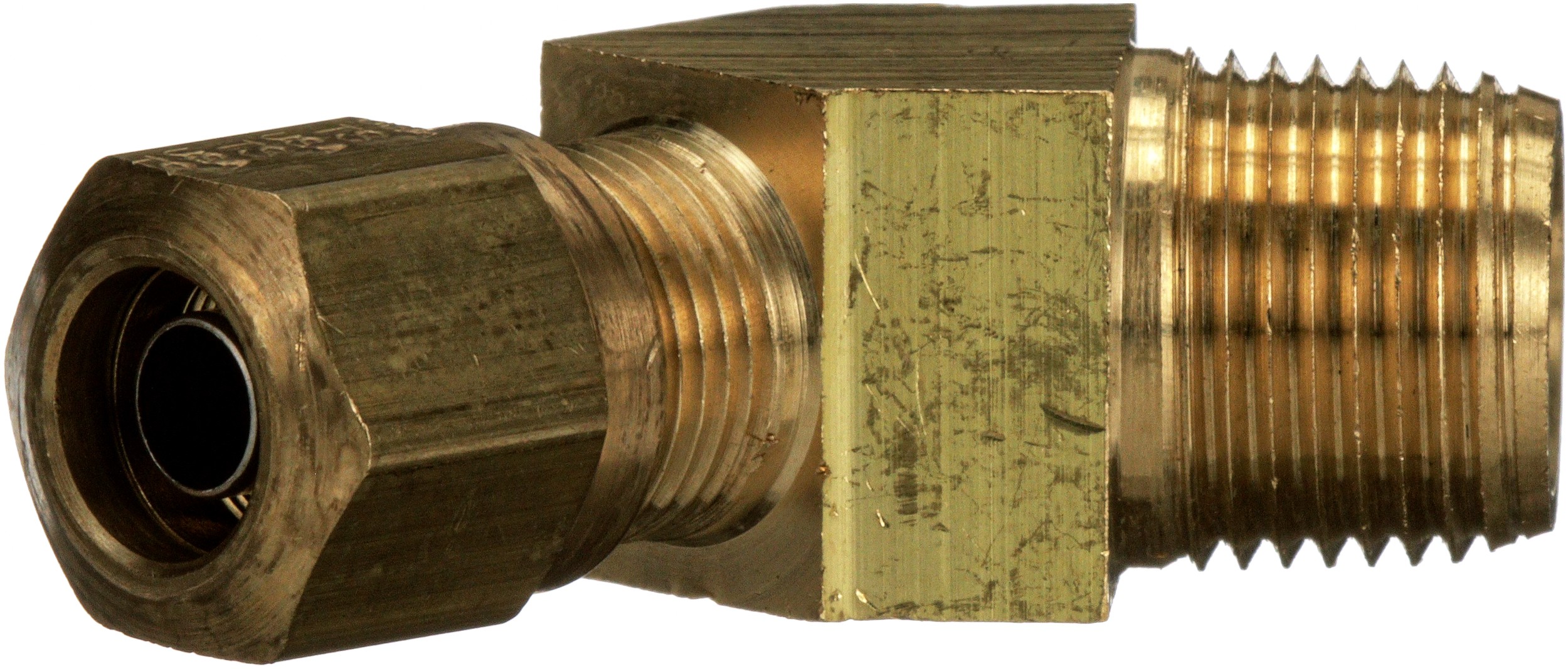 Gates G32102-0606 Air Brake to Male Pipe - 45 (Nylon Tubing Compression)