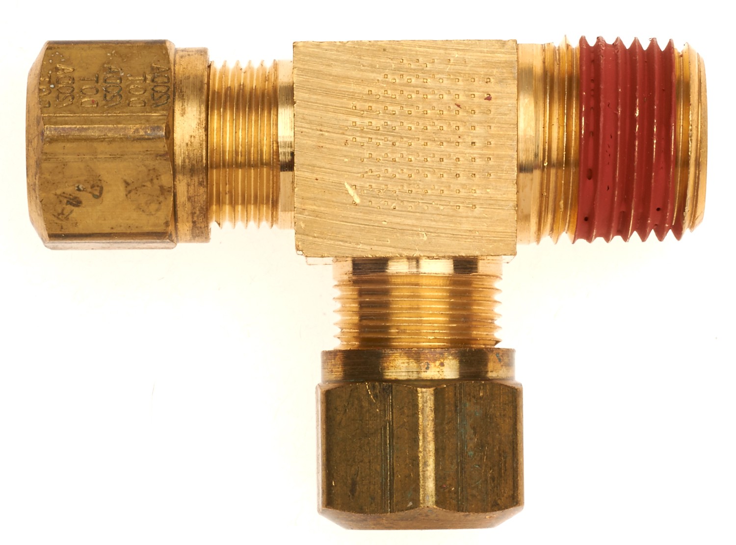 Gates G32130-0406 Air Brake Run Tee to Male Pipe (Nylon Tubing Compression) - Image 2