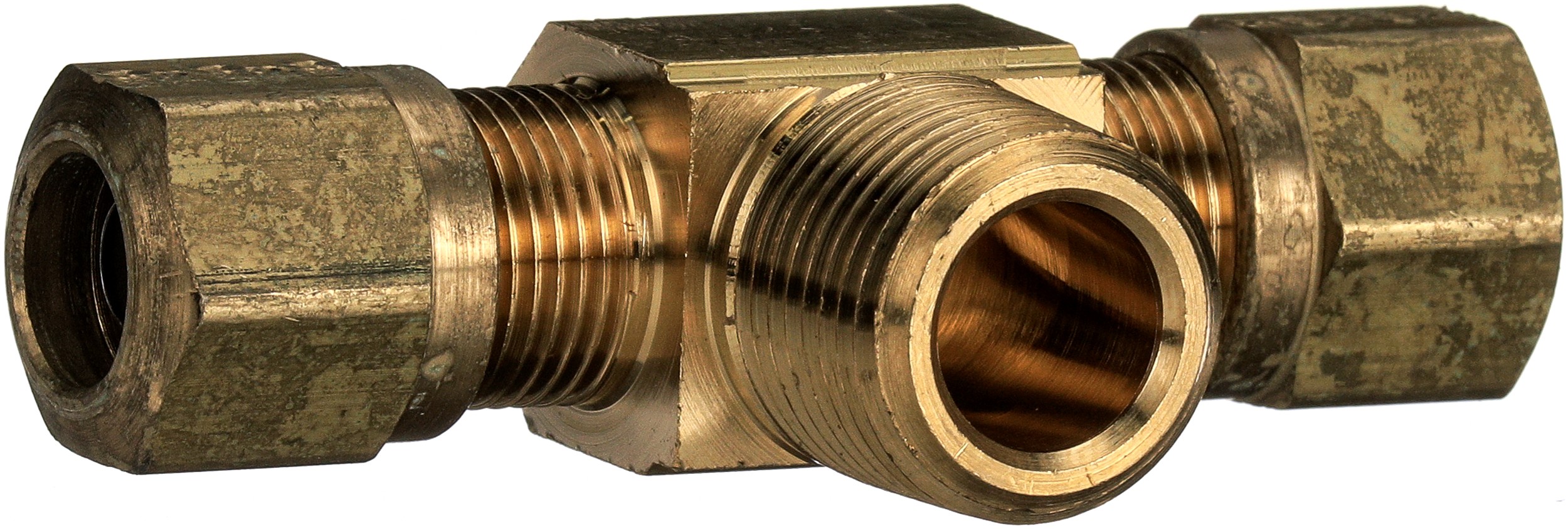 Gates G321340404 Air Brake Branch Tee to Male Pipe (Nylon Tubing Compression) - Image 2