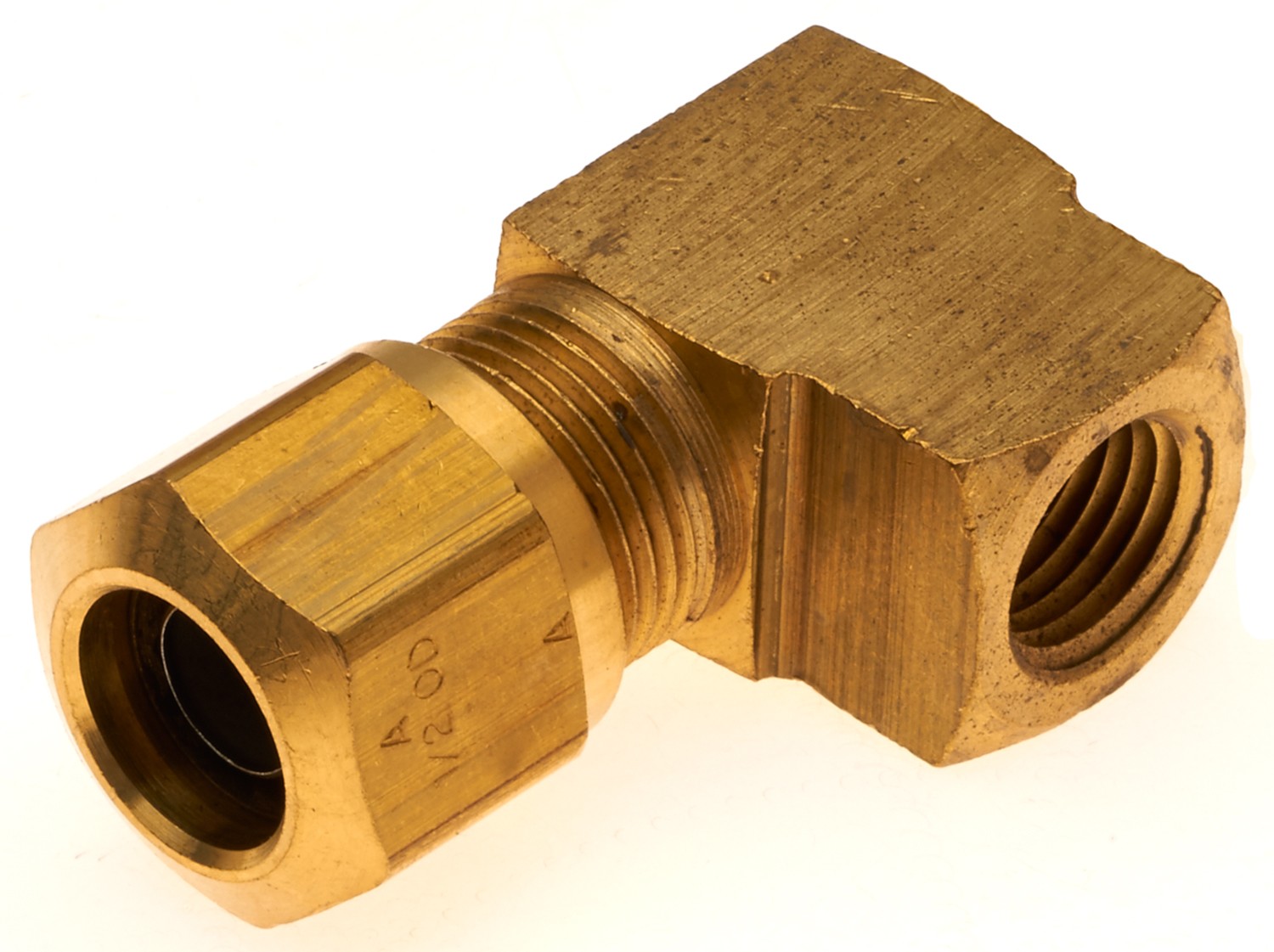 Gates G32154-0604 Air Brake to Female Pipe - 90 (Nylon Tubing Compression)